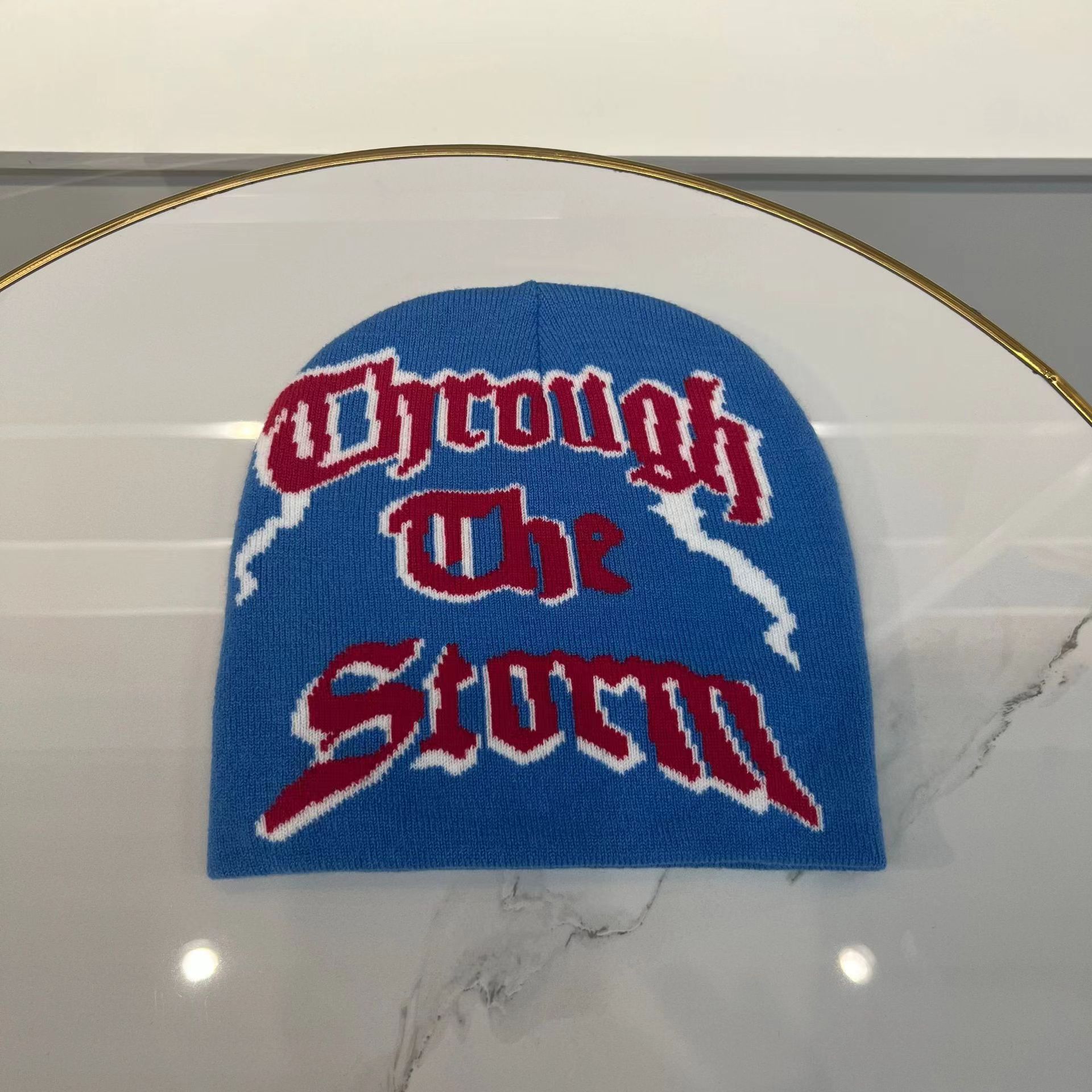 Women's Hip-hop Letter Printing Eaveless Wool Cap display picture 3