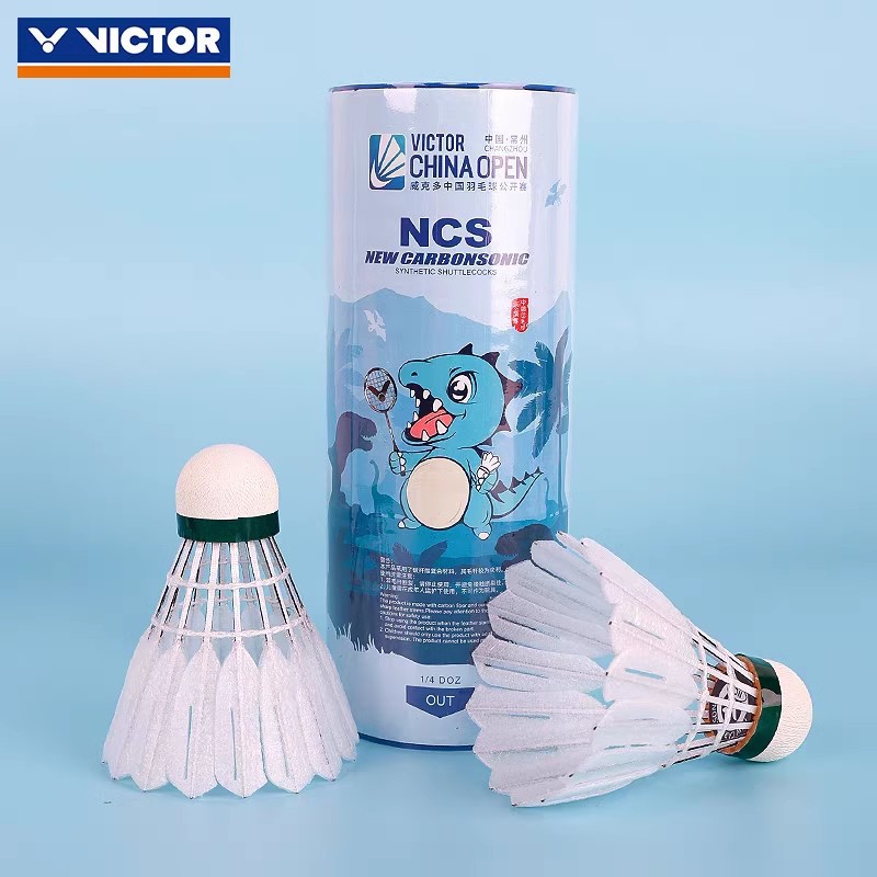 빅터 승리 배드민턴 새로운 탄소 톤 공 중국 창저우 오픈 기념 3 팩 NCSCO24