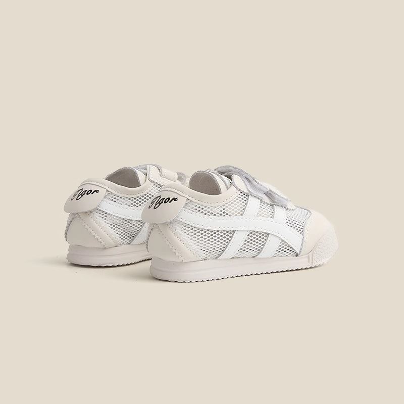 16-30 Baby Toddler Shoes Summer Breathable Mesh Shoes Men's Baby Soft Sole Forrest Gump Shoes Girls' Sports Board Shoes