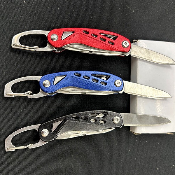 现货不锈钢多功能小刀折叠刀具户外组合工具多用刀野营用品便携