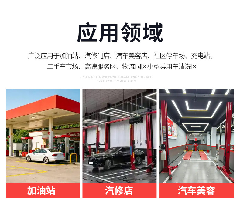 Fully Automatic Intelligent Car Wash Machine, Unattended Gas Station Gantry Car Wash Equipment, Intelligent Gantry Car Wash Machine