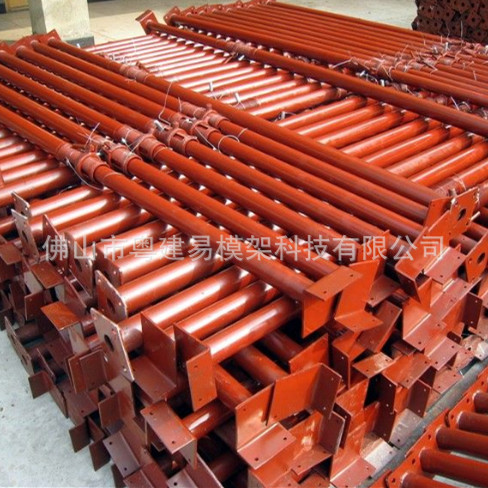 精选实力厂家粤建易 批发钢支撑 可调节式 支持各种长度都可生产