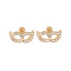 Mask suitable for photo sessions, fashionable trend earrings, suitable for import, Amazon, European style, graduation party