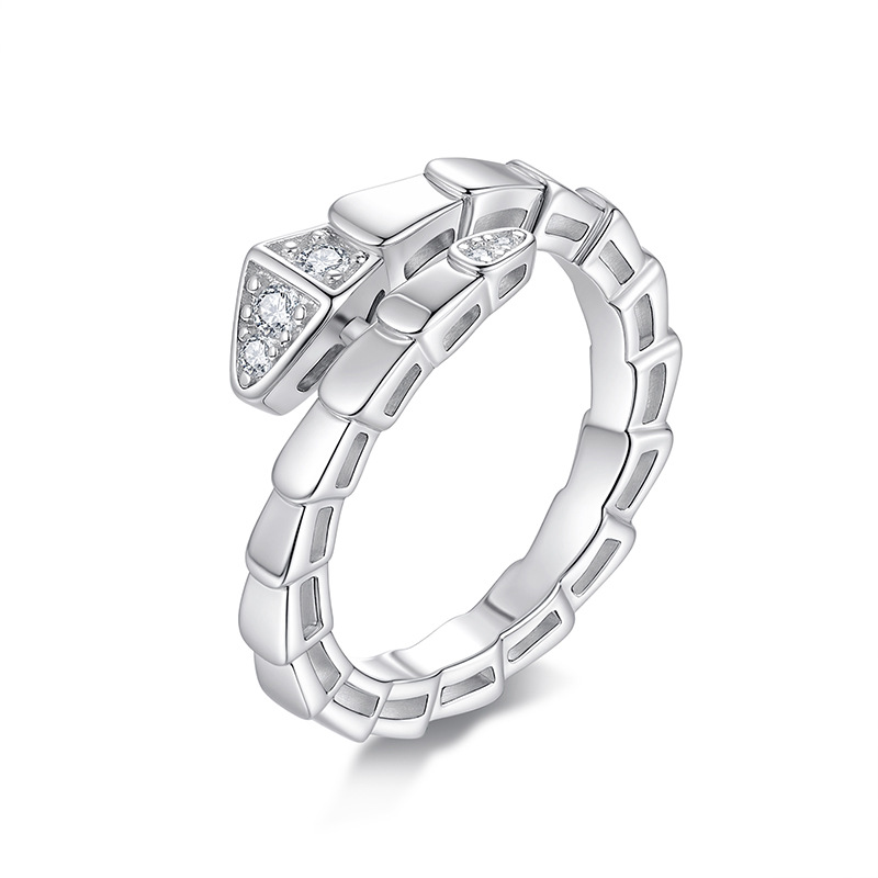 실버 세트 지르코니아 화이트 골드