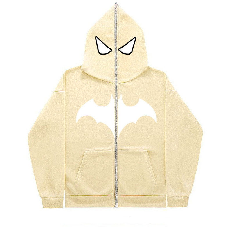 国境を越えたハロウィーン欧米の全ジッパースウェットマンプリントトレンドful zip hoodieアメリカコート|undefined