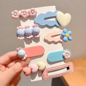 Horquilla para niños Clip de flequillo lateral para niña Clip de pico de pato para bebé Clip bb Accesorios para el cabello de alto valor Tombros de dopamina