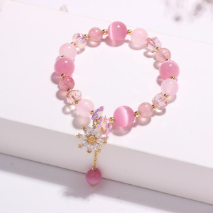 �r��؈��ʯˮ����ʯ���ɭŮ14K���������r���ִ�ֱ���������