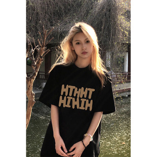 ��ʽ����T��Ů�ļ�oversize����㼑���H�b���e�ٴ����°����w��