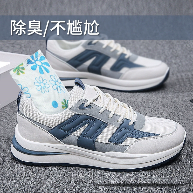 Мужская обувь Спортивная обувь Летняя мужская дышащая легкая беговая обувь модная спортивная повседневная обувь Студенческая обувь 4 сезона