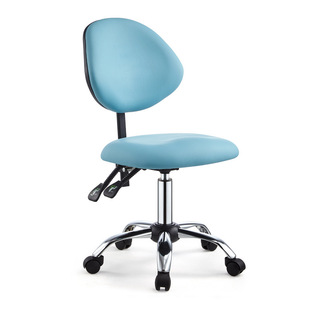 Doctor Examines B- Ultrasound Chair with Backrest Dental Beauty Chair Oral Rotating Lift Pulley Medical Chair Nail Art Tattoo Stool