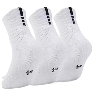 Foreign trade cross-border Amazon adult elite basketball socks men's students professional sports towel socks can be changed packaging