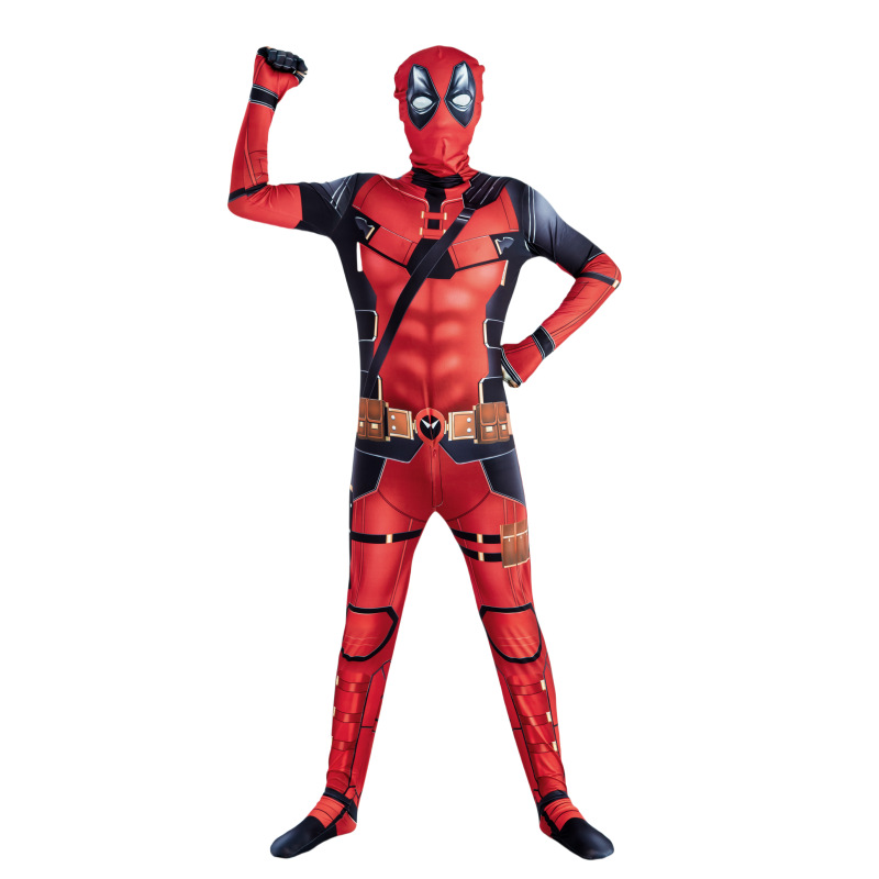 New Deadpool jumpsuit tights children's performance clothing…