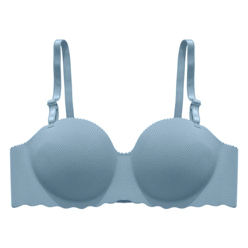 Юго-Восточная Азия, маленькая грудь, пуш-ап без ободков, ученица младших классов и старших классов, нижнее белье, женский бесшовный цельный бюстгальтер Shumei