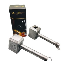 新しい色の箱の包装のアイデアの雷神のハンマーの栓抜き器の個性のハンマーのビールの栓抜き器の日用品