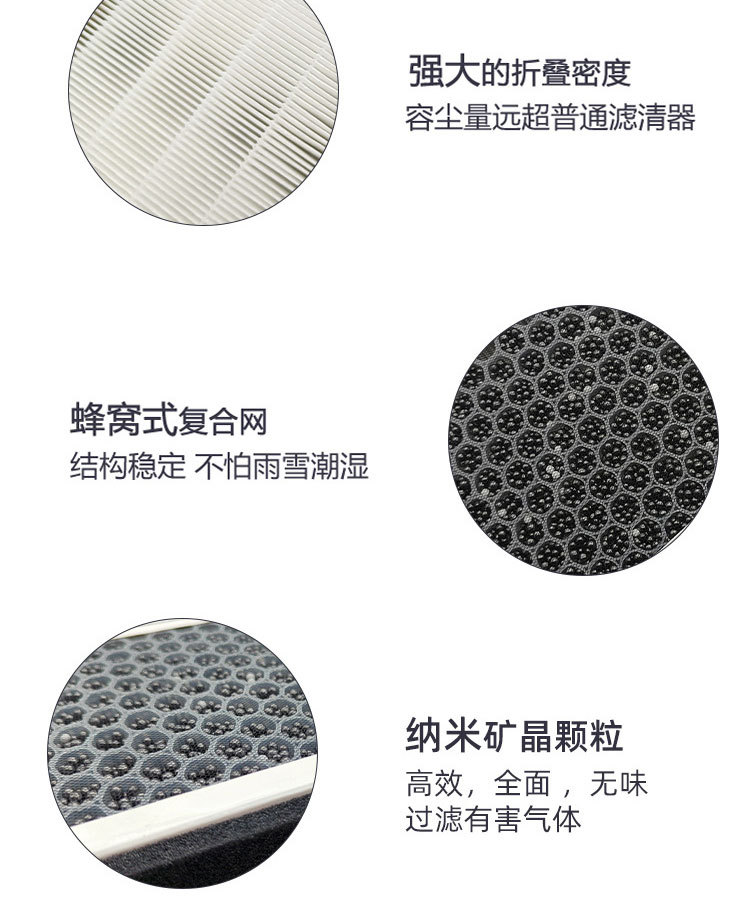 Suitable for Tesla Air Conditioning Filter Hepa New Version Model Y/3 Air Conditioning Filter Set of External Filters