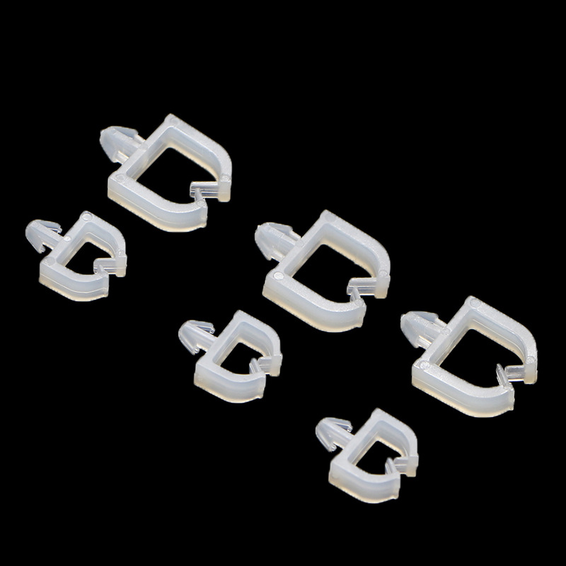 量大优惠尼龙电线卡扣WM-1/1S扣式方形线夹插销式卡线扣阻燃