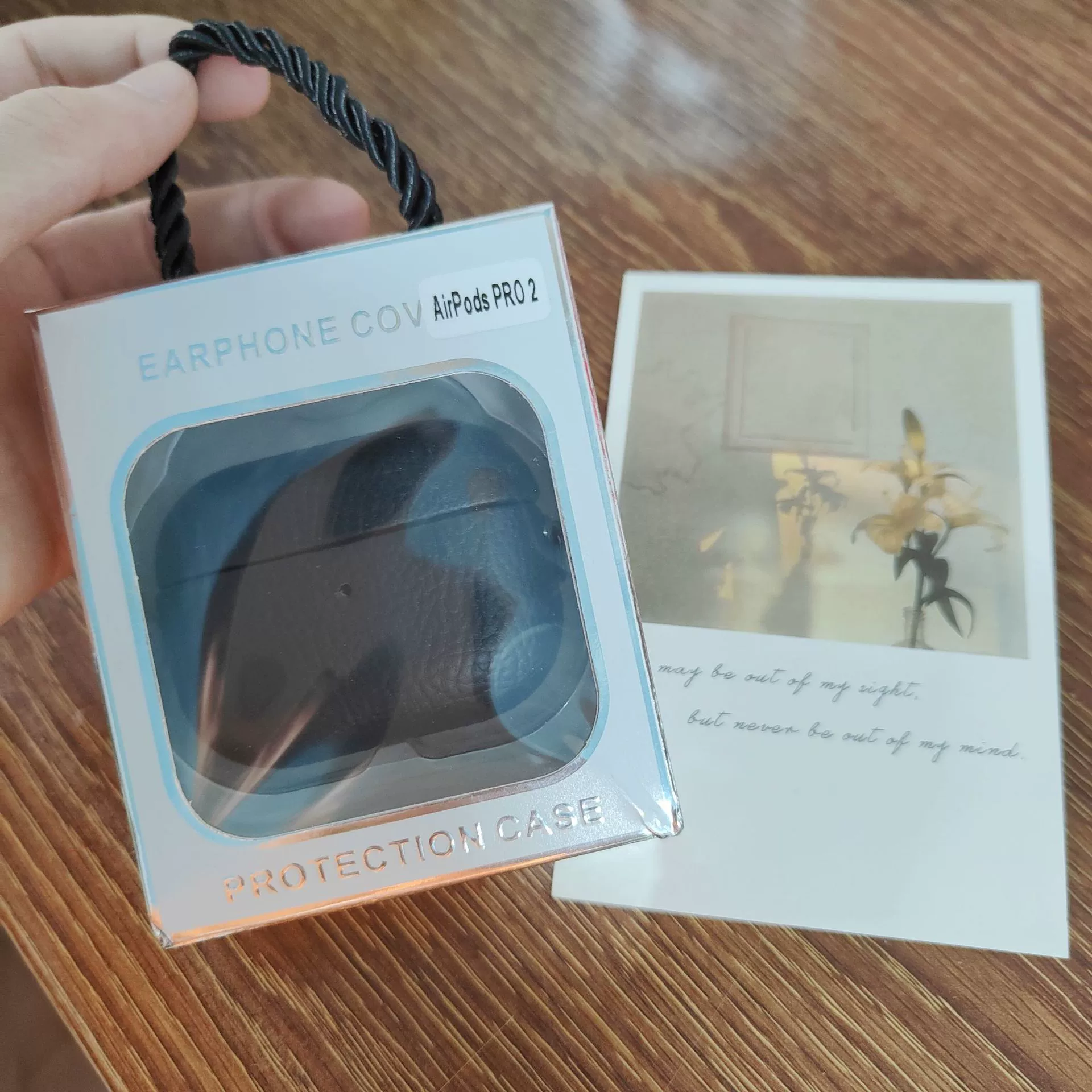 Applicable to AirPodSPro2 lychee headset cover 2 generation 3 generation full -bag leather ear shell Pro soft shell PU leather