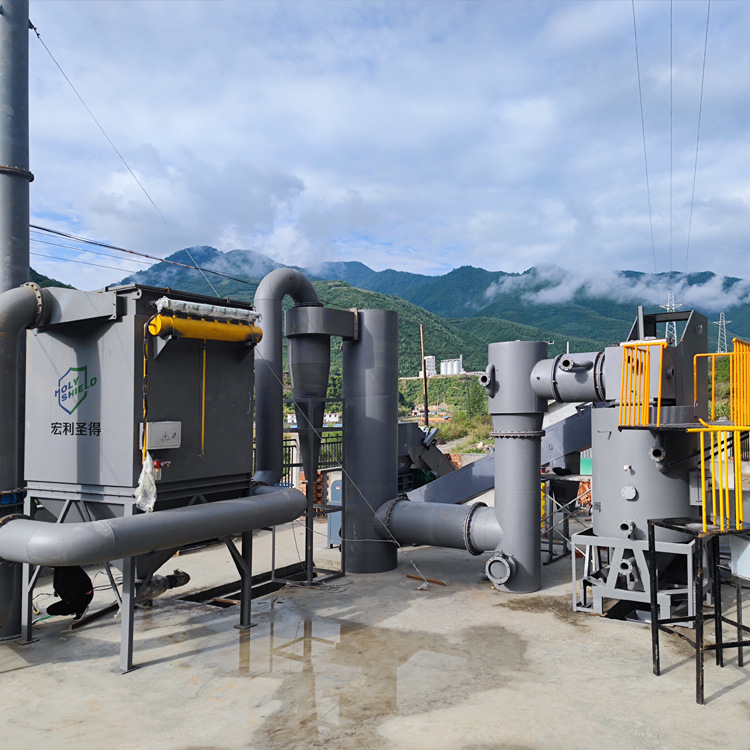 集中一体化垃圾焚烧设备无烟无味农村生活垃圾处理高温焚烧炉