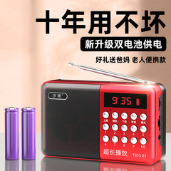 自動新型双倉双電ラジオ老人戯曲カード挿入機多機能半導体ミニ小型充電
