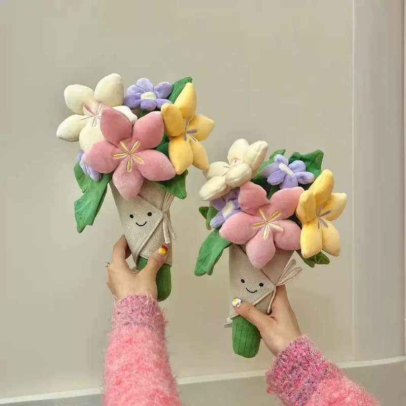 花束公仔手捧花趣味玩偶毛绒公仔毛绒玩具布娃娃送女朋友5礼物|undefined
