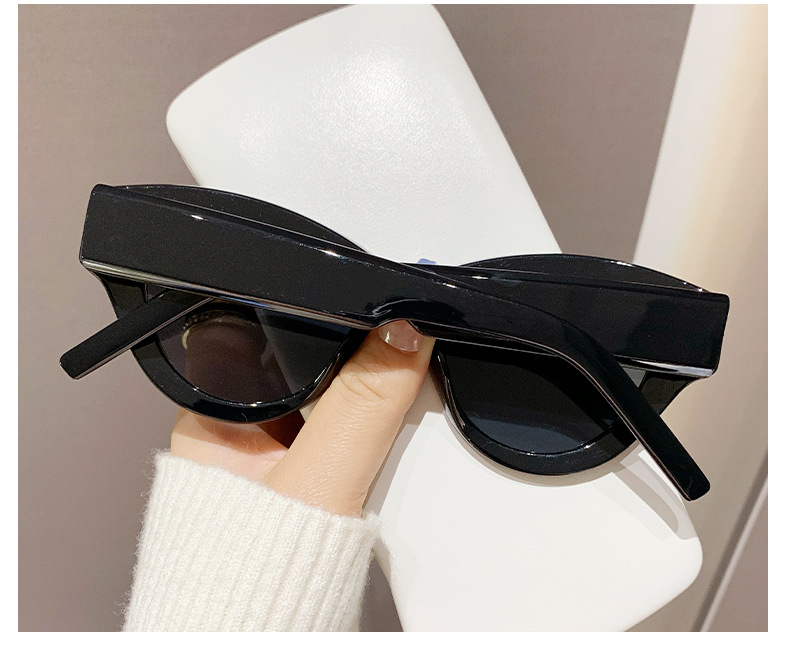 Simple Style Color Block Pc Cat Eye Full Frame Women's Sunglasses display picture 1