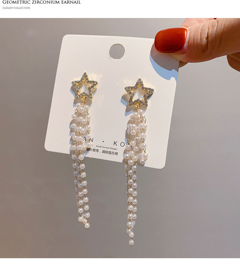 复制_显脸瘦的五角星星耳环韩国气质长款流苏耳坠.jpg
