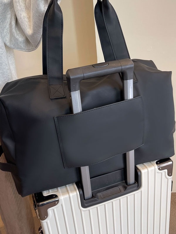 Bolsa de viaje de gran capacidad de las mujeres bolsa de viaje ligero de corta distancia viaje de negocios a corto plazo bolsa de equipaje de hombro portátil fitness simple