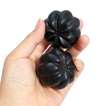 紫光檀文玩南瓜长寿手把件按摩手转球保健球创意手把件盘玩木雕