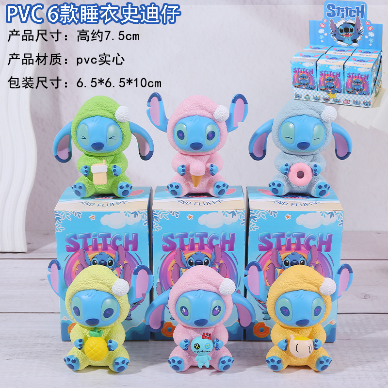 Melody caja ciega moda juegos de PVC hechos a mano adornos perimetrales regalos juguetes series de muñecas regalos al por mayor