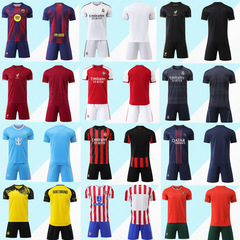 2526 リバプール ジャージ サッカーユニフォーム カスタム 子供用セット アーセナル サッカーシャツ 速乾性 サッカーユニフォーム バルセロナ
