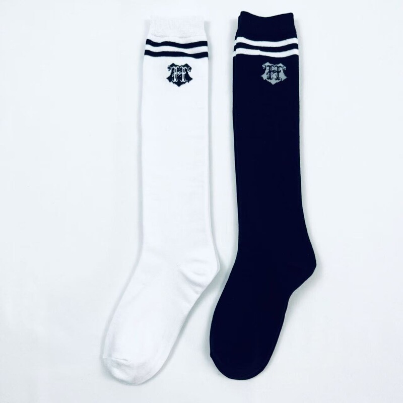 Cross-border dedicated to simple long tube LOGO jacquard cotton socks Harry Potter peripheral jacquard socks academic style socks