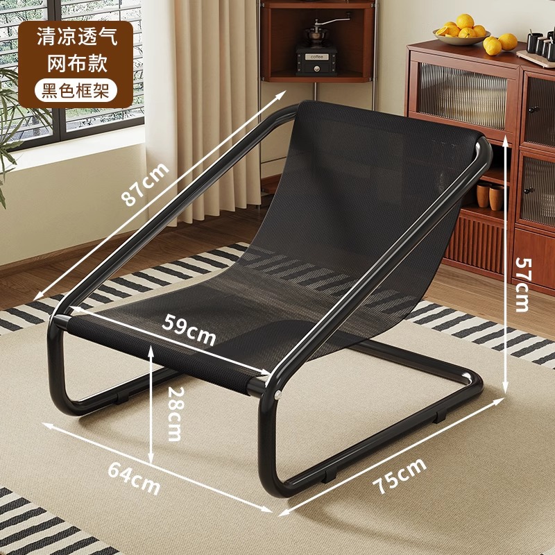 Sofá reclinable para sala de estar, se puede usar para dormir en el dormitorio, sofá individual tipo tatami para uso doméstico, sillón reclinable cómodo para balcón.