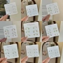 电镀学生简约百搭耳钉