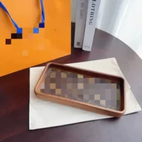 Осел дом орех маленький цветок прямоугольный поднос отель ресторан деревянный фруктовый чай