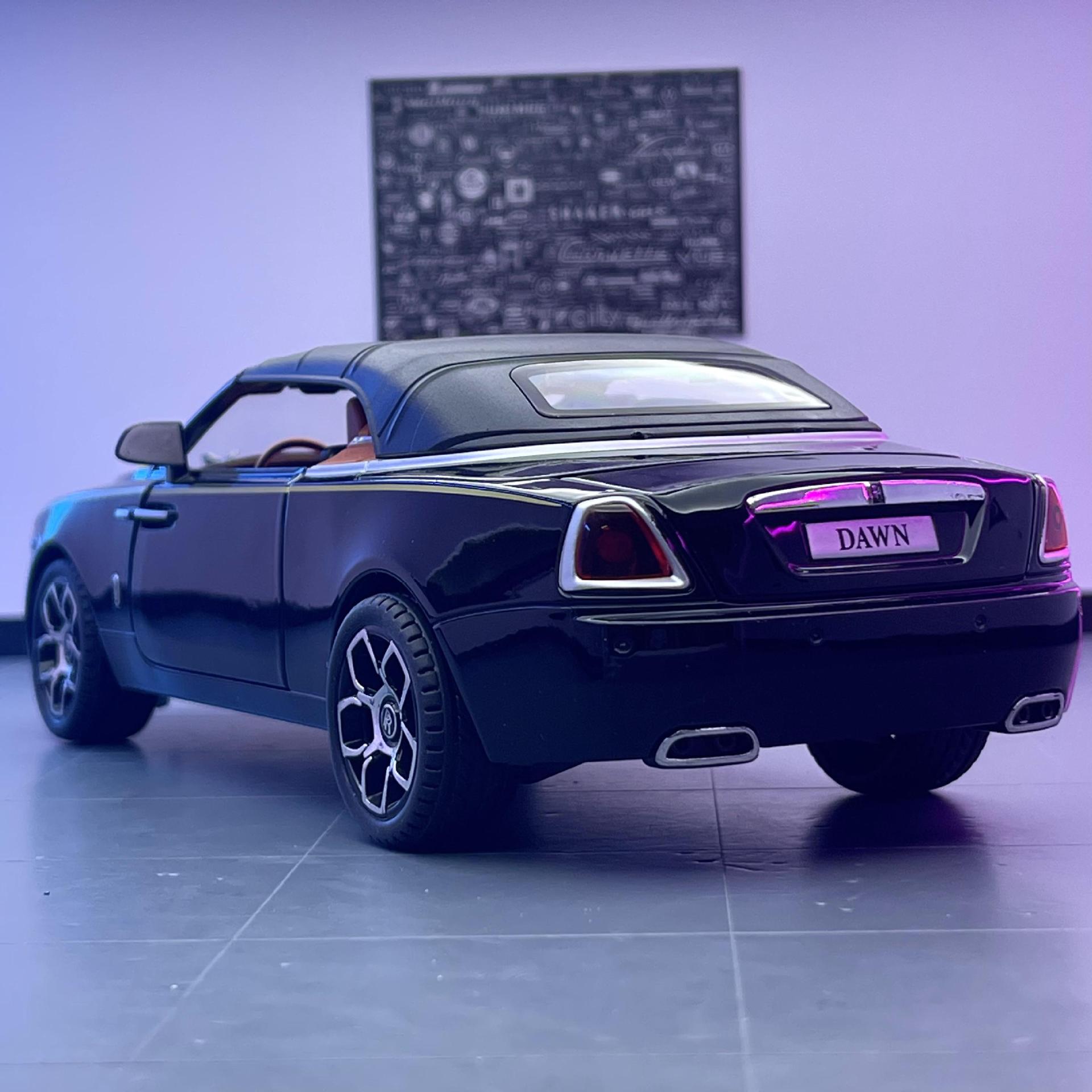 Xinao aleación coche modelo 1:24 rollos sombra convertible coche deportivo con sonido y luz Tire hacia atrás coche de juguete modelo de música adornos