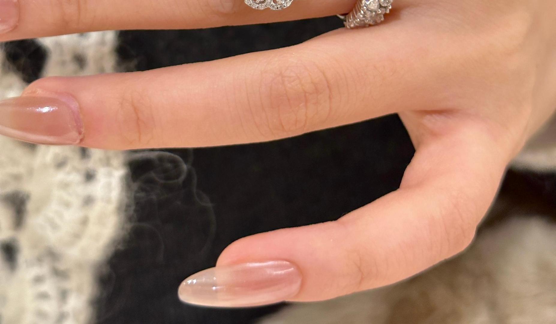 Collier en argent pur pour tout le corps avec chaîne de clavicule en jade et mousse d'eau, bijoux Xiancan, nouveauté, luxe léger, vent frais_voghion.com