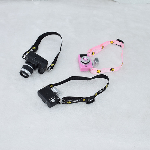 20cm doll doll cute SLR camera flash toy accessories adjustable baby camera photo props