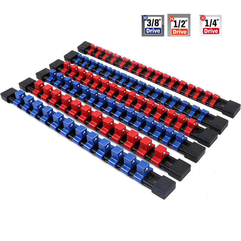 ABSソケットオーガナイザードライブソケットホルダー1/4 3/8 1/2ドライブS|undefined