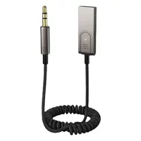 Автомобильный приемник Bluetooth 5,1 AUX и USB-кабель автомобильный аудиовзвонок Bluetooth-адаптер