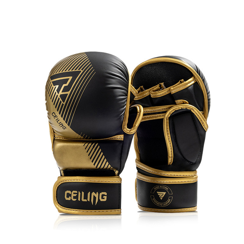 Guantes de boxeo ZTTY transfronterizos con forro interior grueso, guantes de MMA para entrenamiento de Sanda, combate y sacos de boxeo, aptos para adultos. image 17