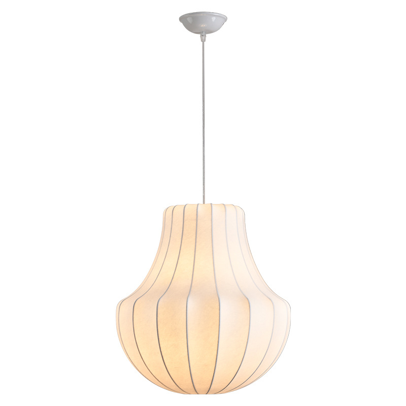 Diseñador de dormitorio retro japonés estilo de arte lámpara de comedor iluminación de decoración doméstica Zhongshan L259 silencioso viento de seda candelabrera