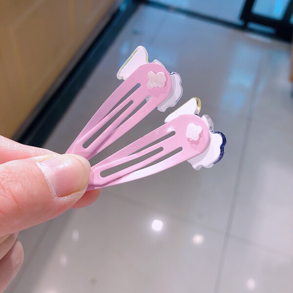 Children's rainbow cute hairpins