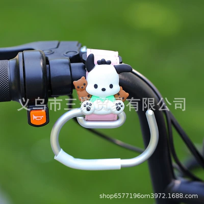 Other Electric Vehicle Accessories: No-Drill Helmet Lock, Aluminum Alloy - r-style-pink-belt-pacha-dog