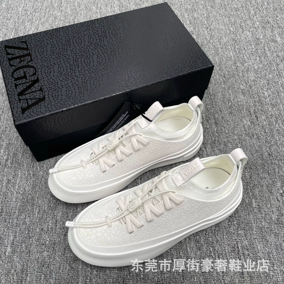 Demi-season footwear, sneakers, mesh sports elastic mesh, breathable low shoes, for running