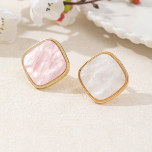 Square Ring Color Pot New Resin Nail Art Color Pot Ring Jewelry Placing Rack Agate Color Pot
