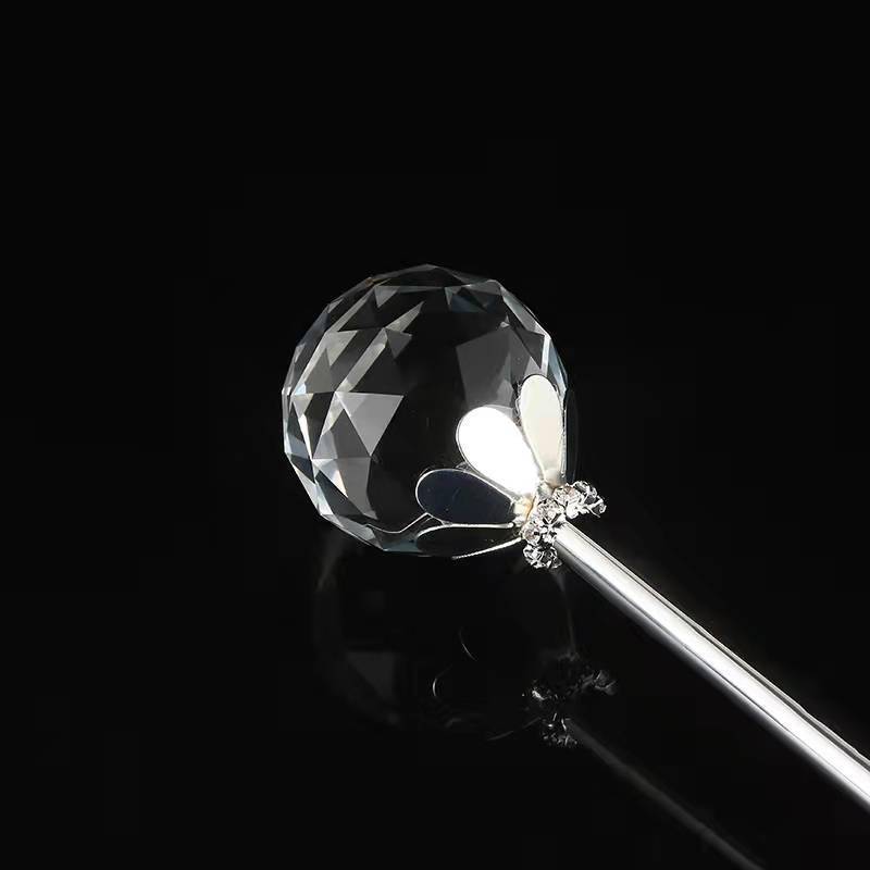 Factory direct Goddess beauty props crystal ball scepter magic fairy stick fairy stage props wholesale