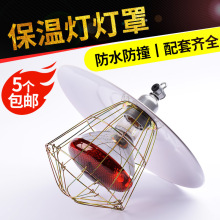 金属养殖灯罩网罩灯灯口保温畜牧陶瓷保温取暖灯头灯口灯兽用灯网