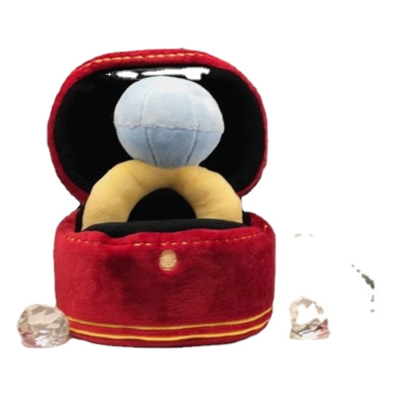 Promoción de descuento traje de caja de anillo para mascotas que contiene BB Toy