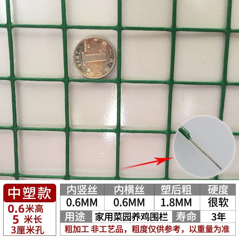 2.0mm 0.6m 높이 5m 길이 3cm 구멍