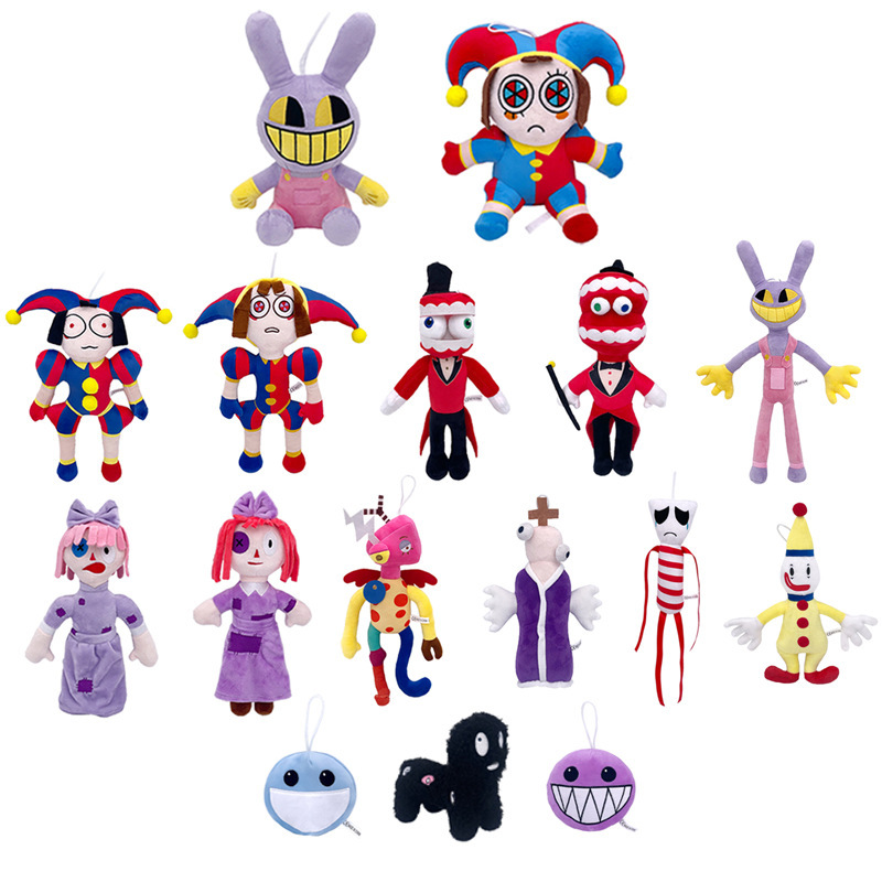 The amazing digital circus Cyber circus doll digital clown plush toy spot